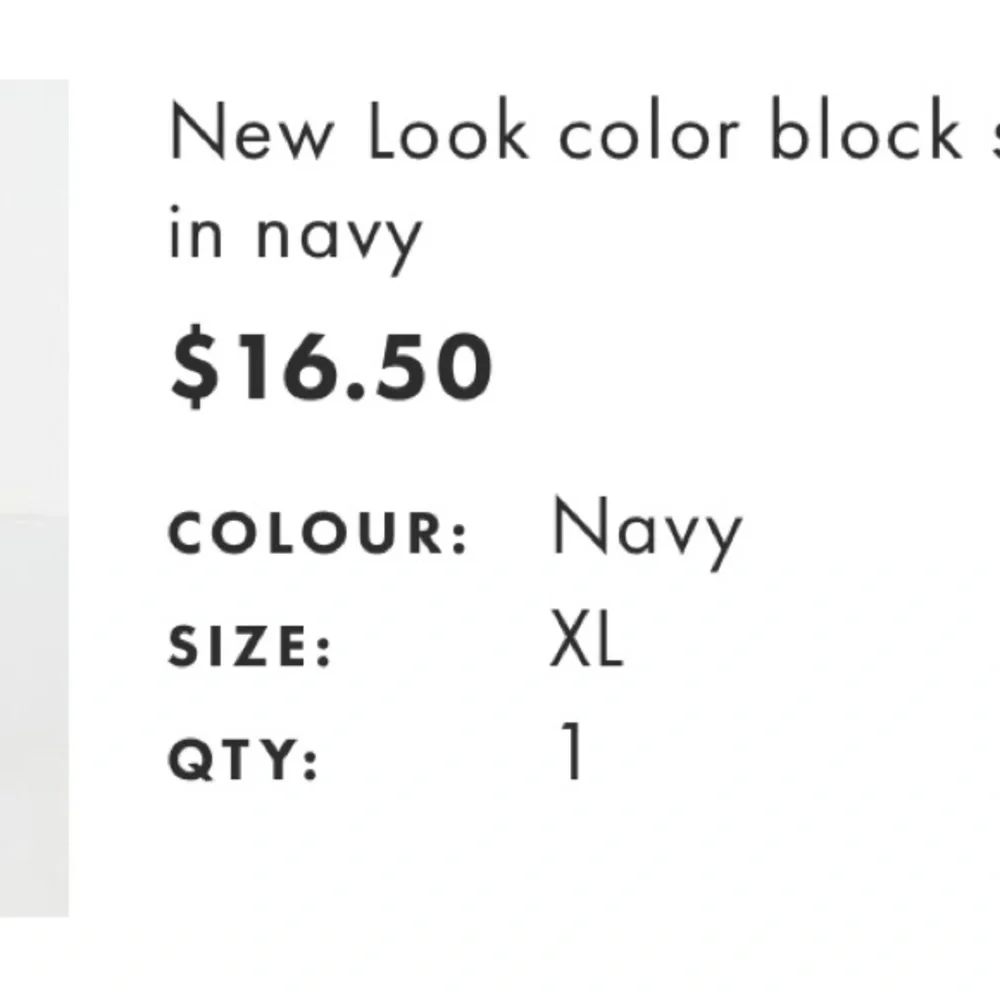 New Look by ASOS Color-blocked Swim Trunks - Picture 4 of 5